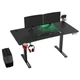 Стіл Ultradesk LEVEL V2 140см Регулювання висоти Чорно-зелений - изображение 2