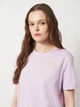 Футболка хлопковая женская ONLY 15371907 XL Orchid Bloom (5715870212341) - изображение 4