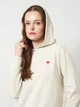 Худи женское ONLY 15370218 XL Oatmeal (5715866710134) - изображение 4