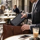 Чоловічий шкіряний клатч для карток купюр та документів ST Leather bg226fash84 Чорний - зображення 2