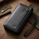 Чоловічий шкіряний клатч для карток купюр та документів ST Leather bg226fash84 Чорний - зображення 3