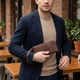 Мужской кожаный клатч для карт купюр и документов SHVIGEL 19124 Коричневый - изображение 2