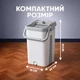 Швабра с отжимом и ведром 8 л, Набор для мытья пола, умная швабра лентяйка - изображение 7