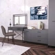 Стіл туалетний Ascet ART IN HEAT Графіт 102Х77,5Х42,5 см - зображення 3