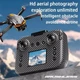 Квадрокоптер AE AE4 PRO — дрон с FPV и пультом с экраном, бесколлекторные моторы, оптическое позиционирование, избегание препятствий, дальность до 150 м, полёт до 15 минут, черный - изображение 6