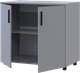 Комод Doros Торн Серый 2 ДСП 90х51.6х80 (41510147) - изображение 4