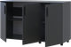 Комод Doros Торн Антрацит 3 ДСП 135х51.6х80 (41510173) - изображение 4