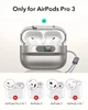 Чехол с ремешком ESR Pulse FlickLock Magnetic Case Titanium для AirPods Pro 3 (1C01900302) - изображение 2
