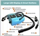 Електричний насос для SUP-дошки ZAFIED LUBAKED 20PSI 12V LCD 3251 - изображение 5