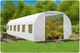 Теплиця садова 3 x 6 м (18 м²) біла Plonos - Посилена конструкція - изображение 3