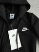 Підлітковий спортивний костюм (худі + штани) для хлопчика Nike, чорний, розмір 38, ріст 128-134см - изображение 3