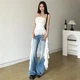 Топ бандо з воланами медуза one size білий - зображення 2