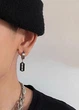 Сережки леза сріблясті - зображення 2