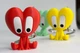 Брелок Love Buddy Пластик 50 мм Красны для ключей - изображение 2