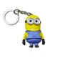 Брелок Minion Bob (Миньон Боб) Пластик 55 мм Жёлтый с синим для ключей - изображение 1