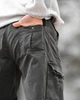 Карго штаны мужские Oversize серые ВТ5308, джинсовые широкие штаны, весенние 31 - изображение 7