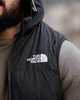 Жилетка мужская The North Face total black, теплая демисезонная безрукавка с капюшоном, плащевка, весенняя XXXL - изображение 5