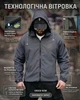 Вітровка чоловіча Stone Island сіра ТР6843, мембранна куртка з капюшоном, весняна XXL - зображення 2
