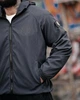 Вітровка чоловіча Stone Island сіра ТР6843, мембранна куртка з капюшоном, весняна XXL - зображення 5