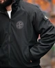 Чоловіча вітровка мембранна Stone Island Pancer чорна ТР6843, легка куртка з капюшоном, тактичний стиль XXL - зображення 5