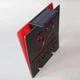 Адресная табличка «Black & Red» на солнечной батареи | Индивидуальный дизайн - Light12 (250 x 300 мм) - изображение 4