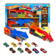 Набір Автовозів Хот Вілс Битва транспортерів з 10 машинками Hot Wheels City Battling Creature Transports (HNR38) - зображення 1