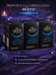 Презервативы SKYN безлатексные Extra Lube 60 шт полиизопреновые с гладкой поверхностью non-latex condoms для максимально естественных ощущений и комфорта во время интимной близости гипоаллергенные skyns - изображение 1