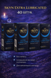 Презервативы SKYN безлатексные Extra Lube 40 шт полиизопреновые с гладкой поверхностью non-latex condoms для максимально естественных ощущений и комфорта во время интимной близости гипоаллергенные skyns - изображение 1