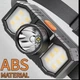Налобный фонарь COB+LED USB перезаряжаемый для рыбалки, кемпинга и отдыха - изображение 1