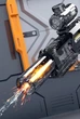 Водяной пистолет Ice Rat water gun с LED-подсветкой электрический автоматический с большим магазином 500 мл черный - изображение 5