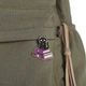 Значок BROCHE брошь бижутерия Животные Магический кот на книгах чёрный BRGV115397 - изображение 4