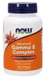 Witamina E Now Foods Advanced Gamma E Complex 120 kapsułek miękkich (733739008114) - obraz 1
