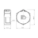 Заглушка Thermo Alliance Forte 1/2" ВР SF35215 - зображення 2