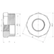 Футорка Thermo Alliance Forte 1" 1/2х3/4" ЗВ SF3744020 - зображення 2