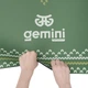 Килимок для йоги каучуковий поліуретан Pro ILLustration Gemini Sport Pro 183см*68см*5мм PUY-5900-9 зелений - зображення 6