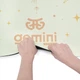 Килимок для йоги та фітнесу Gemini Pro ILLustration, каучуковый, противоскользящий, 183×68×0,5 см, Бежевый, PUY-5900-12 - изображение 6