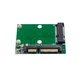 Переходник адаптер для SSD M2 mSATA to SATA Adapter Green (500404) - изображение 1