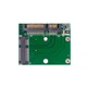 Переходник адаптер для SSD M2 mSATA to SATA Adapter Green (500404) - изображение 3