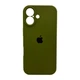 Защитный чехол-накладка Silicone Full Case AA Camera Protect для Apple iPhone 17 Army Green (FullAAi17-29) - изображение 1