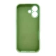 Защитный чехол-накладка Silicone Full Case AA Camera Protect для Apple iPhone 17 Avokado Green (FullAAi17-51) - изображение 2