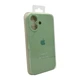 Защитный чехол-накладка Silicone Full Case AA Camera Protect для Apple iPhone 17 Avokado Green (FullAAi17-51) - изображение 3