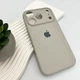 Защитный чехол-накладка Silicone Full Case AA Camera Protect для Apple iPhone 17 Pro Antique White (FullAAi17P-9) - изображение 4