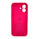 Защитный чехол-накладка Silicone Full Case AA Camera Protect для Apple iPhone 17 Shiny Pink (FullAAi17-23) - изображение 2