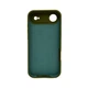 Защитный чехол-накладка Silicone Full Case AA Camera Protect для Apple iPhone 17 Air Army Green (FullAAi17A-29) - изображение 2