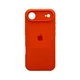 Захисний чохол-накладка Silicone Full Case AA Camera Protect для Apple iPhone 17 Air Orange (FullAAi17A-52) - зображення 1