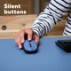 Мышка Trust Yvi+ Silent Wireless/Bluetooth Dark Blue (25514) - изображение 10