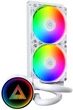 Система рідинного охолодження Montech LightFlow ARGB 240 White - зображення 1