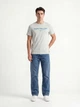 Футболка хлопковая длинная мужская Tom Tailor 1045773-12792 M Soft Greyish Green с принтом (4069403508168) - изображение 2