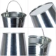 Wiadro ocynkowane Kadax Ruby 31 cm 12 L K2512 (5903699415276) - obraz 2