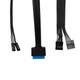 Корпус 2E Credo Slim V90B-400 з БЖ ATX400 Black (2E-V90B-400) - изображение 7